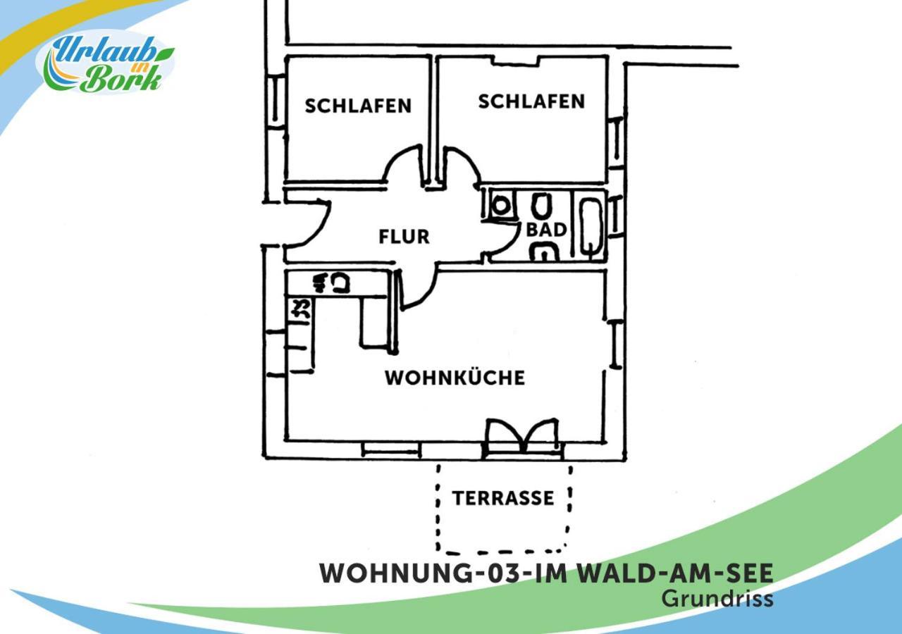 Jagd-Angler-Suite-03-Im-Wald-Am-See Kyritz Exterior foto